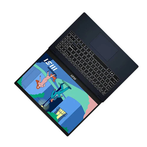 MSI Modern 15 B12MO-831PH Laptop (Star Blue) | 15.6" FHD (1920X1080) IPS | i5-1235U | 16GB RAM | 512GB SSD | Intel Iris XE | Windows 11 | MS Office Home &amp; Student 2021 | MSI Sleeve Bag GP