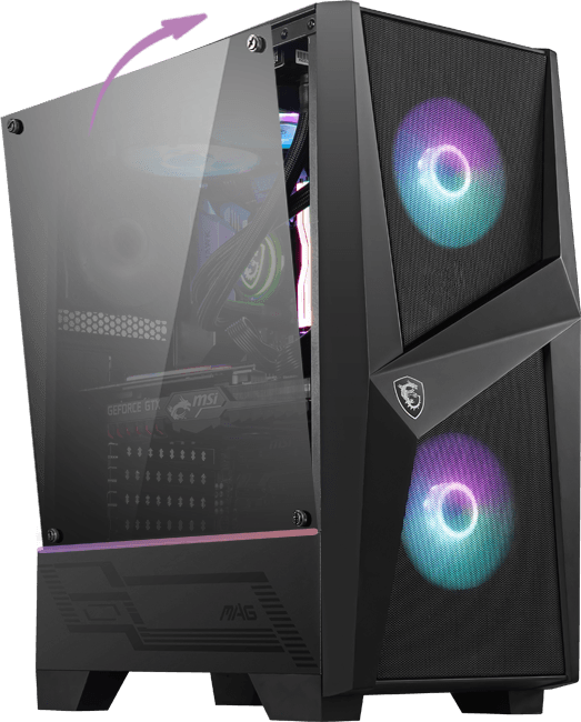 MSI MAG FORGE 100R GAMING CASE