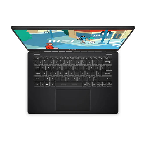 MSI Modern 14 C7M-269PH Laptop (Classic Black) | 14" FHD (1920x1080) IPS | Ryzen 7 7730U | 16GB RAM | 512GB SSD | RX Vega Graphics | Windows 11 Home | MSI Sleeve Bag GP